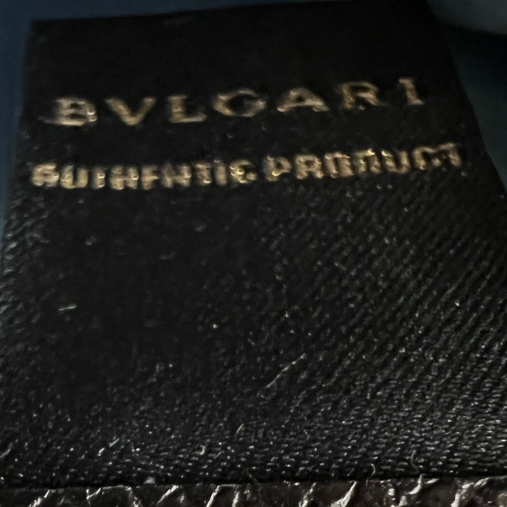 Bvlgari Black Saffiano Leather Wallet - Picture 7 of 16